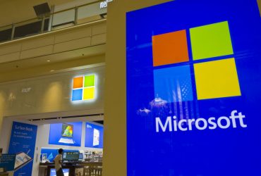 Las Vegas - Circa July 2016: Microsoft Retail Technology Store Mall Location III.